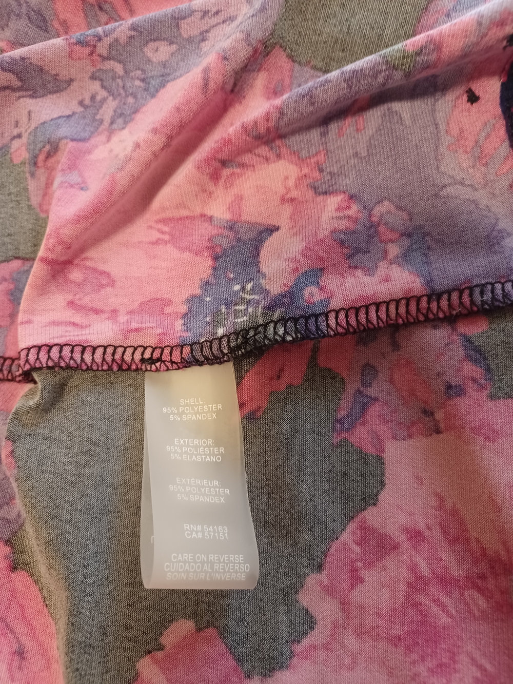 Calvin Klein Pink and Purple Floral Sleeveless Top - Picture 14 of 16